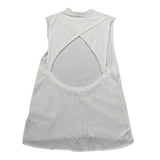Manila Grace Canotta Tinta Unita con Scollo Posteriore per Bambina MG2677 BIANCO MANILA GRACE 