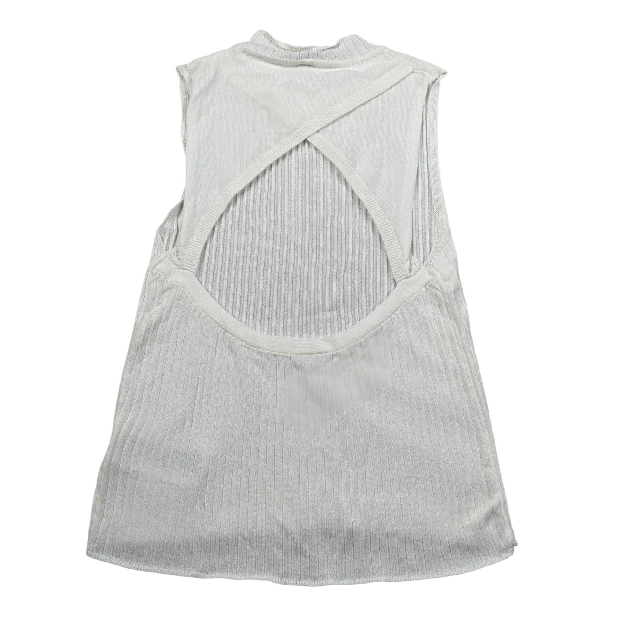 Manila Grace Canotta Tinta Unita con Scollo Posteriore per Bambina MG2677 BIANCO MANILA GRACE 