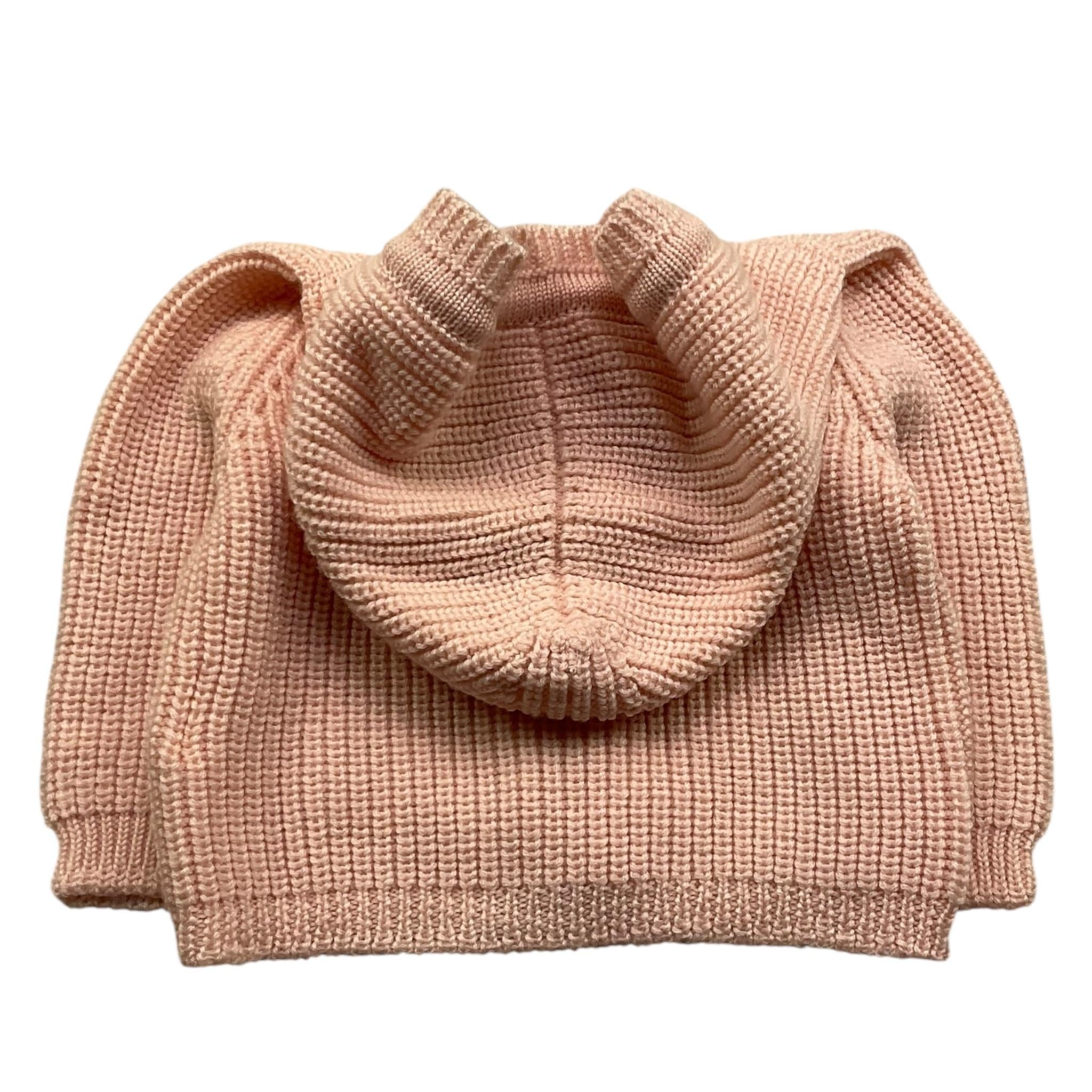 WEDOBLE cardigan tinta unita con cappuccio Rosa per Neonata I2402308 ROSA WEDOBLE 