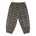 IL GUFO pantalone tinta unita con fantasia a righe Verde per Neonato A24PL389C3157 VERDE IL GUFO 