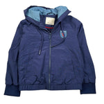 Trussardi Giubbino Tinta Unita con Cappuccio per Bambino TBP26024GB BLU TRUSSARDI 