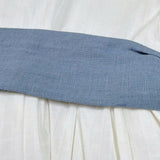 Calamaro Abito Tinta Unita con Cintura per Neonata 21295 BIANCO CALAMARO 