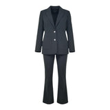 John Richmond Completo 2 Pezzi Giacca-Pantalone Tinta Unita per Bambina RGP26179JP NERO JOHN RICHMOND 