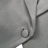 Meilisa Bai Giacca Tinta Unita con Bottoni per Bambina FL6163 NERO MEILISA BAI 