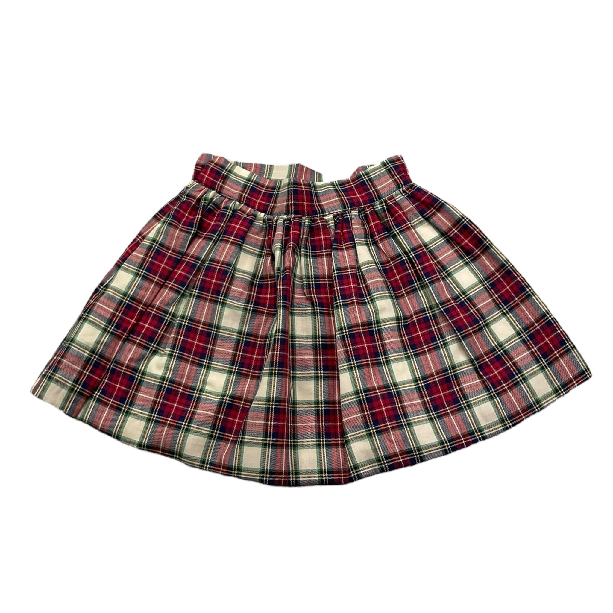 LA STUPENDERIA gonna fantasia scozzese  Rosso per Bambina TJGN44Z71 ROSSO LA STUPENDERIA 