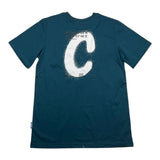 Nails Milano T-Shirt Crew Neck Solid Color Green For Kids