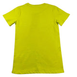 JOHN RICHMOND t-shirt girocollo tinta unita con stampa Verde acido per Bambino RBA25189TS VERDE ACIDO JOHN RICHMOND 