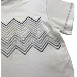 Missoni T-Shirt Girocollo Tinta Unita con Paillettes per Bambina MV8A31 BIANCO MISSONI 