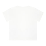 Stella Mccartney T-Shirt Girocollo Tinta Unita con Stampe Rana per Neonato TW8541 BIANCO STELLA McCARTNEY 