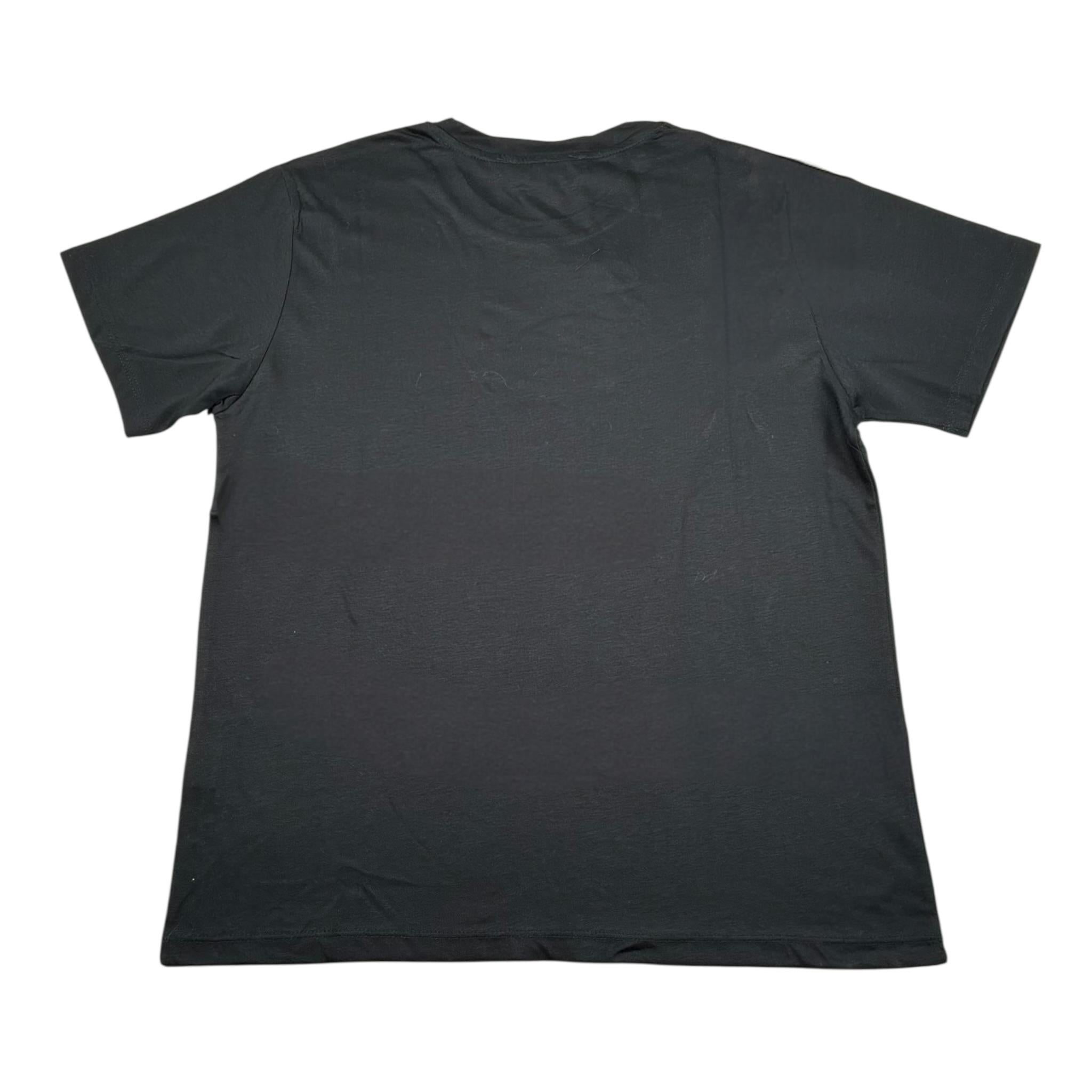 Numbers T-Shirt Girocollo Tinta Unita per Neonato NU02N NERO NUMBERS 