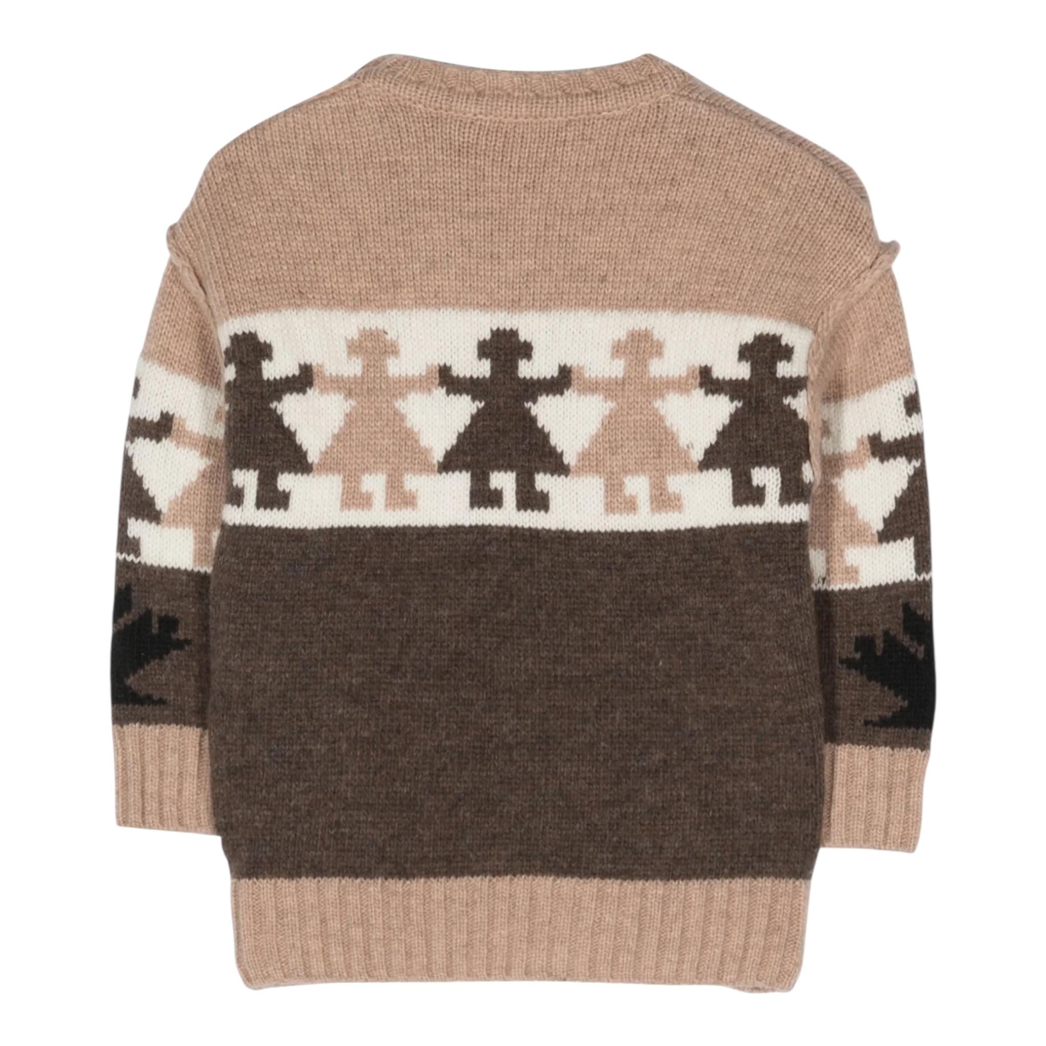 DSQUARED2 maglia girocollo stampa fantasia Beige per Neonato DQ2003 BEIGE DSQUARED2 