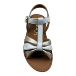 Eli  Sandali Tinta Unita con Fibia per Bambina 63506AG BIANCO ELI 