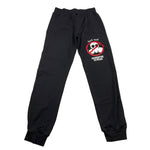 BUTNOT pantalone tuta tinta unita con stampa in contrasto Nero per Bambino B9498531 NERO BUTNOT 