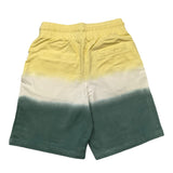 Never Too Tricolor Bermuda Shorts With Elastic Waist Multicolor For Boys