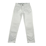 Siviglia Pantalone Tinta Unita con Tasche America per Bambino SVJPT17234 BIANCO SIVIGLIA 