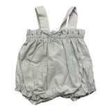 Wedoble Baby Romper Striped Pattern White/Blue