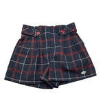 MIRANDA short tinta unita con elastico in vita Blu per Bambina 360229 BLU MIRANDA 