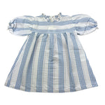 Babe & Tess Abito Camicia Bicolore con Fantasia A Righe per Bambina 01518059 BIANCO/AZZURRO BABE & TESS 