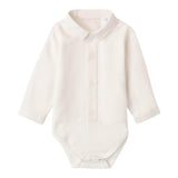 MINI BANDA camicia modello body tinta unita Panna per Neonato 3A606 PANNA MINI BANDA 