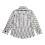 Jeckerson Plain Shirt With White Pattern For Boys