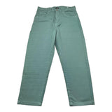 Never Too Jeans Solid Color With Adjustable Waist Green For Boys