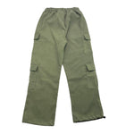 NEVER TOO pantalone tinta unita con elastico in vita Verde per Bambino NT2130R VERDE NEVER TOO 