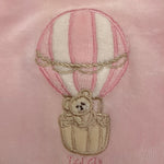 NANAN cappello tinta unita con stampa in velluto Rosa per Neonata I24053PCR ROSA NANAN 