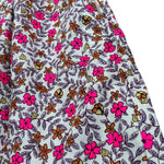 Teddy E Minou Set Abito-Coulotte Tinta Unita con Fantasia Fiori per Neonata E25AB023C0000 BIANCO TEDDY E MINOU 