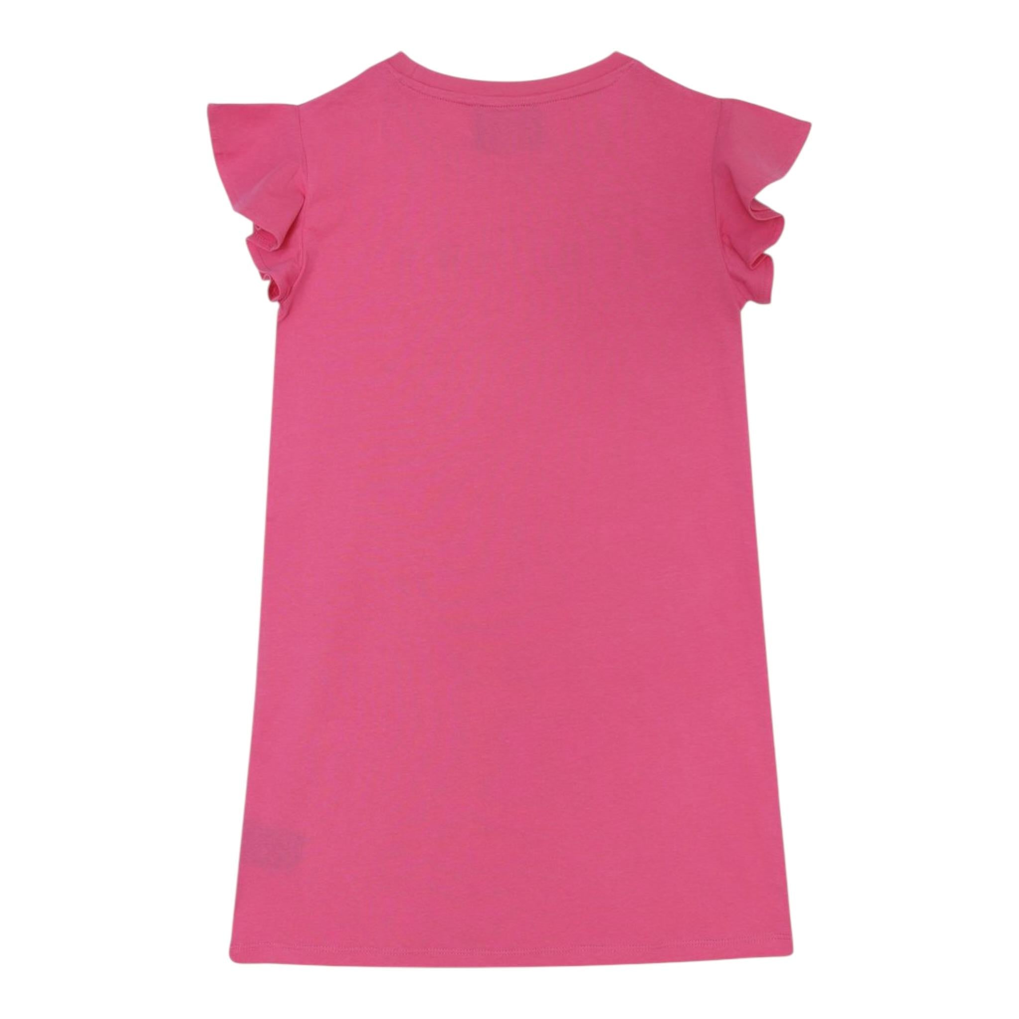 John Richmond Abito tinta unita con Stampa Fuxia per Bambina RGP25159VEXX FUXIA JOHN RICHMOND 