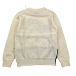 SAINT BARTH maglia girocollo tinta unita con stampa Panna per Bambino DOU00006 PANNA SAINT BARTH 
