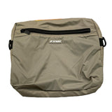 K-WAY borsello tinta unita con zip in contrasto Verde per Bambino B8125RW VERDE K-WAY 