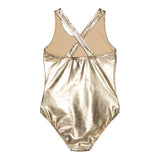 Michael Kors Costume Tinta Unita con Logo per Bambina R30427X ORO MICHAEL KORS 