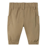 Mayoral Pantalone tinta unita con Elastico In Vita Beige per Neonato 16533 BEIGE MAYORAL 