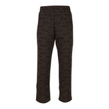 MOSCHINO pantalone tinta unita con stampe moschino Marrone per Bambino HUP07S MARRONE MOSCHINO 