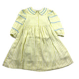 Ilfarobimbi Plain Dress Shirt Model With White Embroidery For Girls