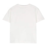 ELISABETTA FRANCHI t-shirt girocollo tinta unita con stampa Bianco per Bambina EFTS220 BIANCO ELISABETTA FRANCHI 