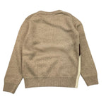 SAINT BARTH maglia tinta unita con stampa Beige per Bambino DU0006 BEIGE SAINT BARTH 