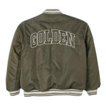 GOLDEN GOOSE giubbino modello bomber tinta unita Verde per Bambino FHIE VERDE GOLDEN GOOSE 