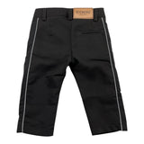 Iceberg Plain Trousers with Adjustable Waistband Black for Newborns