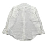 Ralph Lauren Camicia Manica Lunga Tinta Unita per Bambino 322967600003 BIANCO RALPH LAUREN 