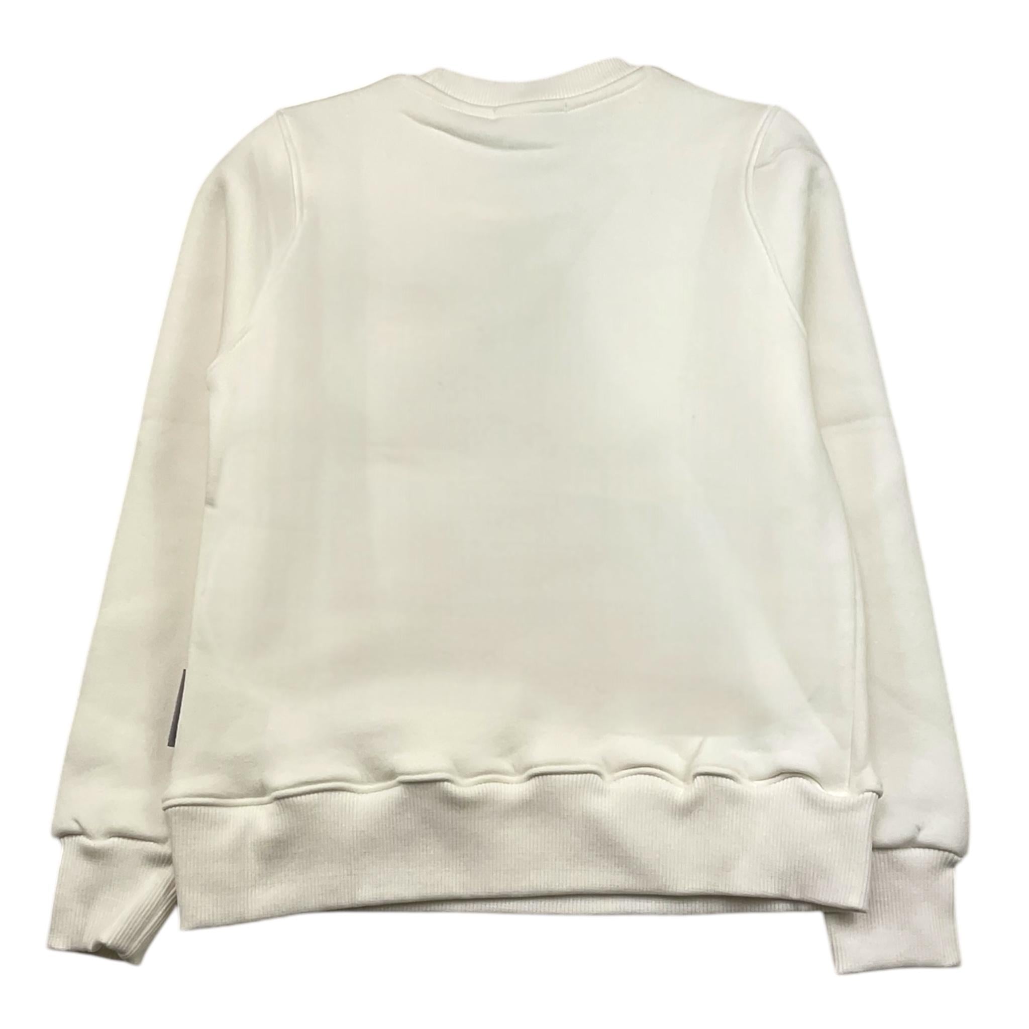 DETWELVE felpa chiusa girocollo tinta unita Panna per Bambino CB650 PANNA DETWELVE 