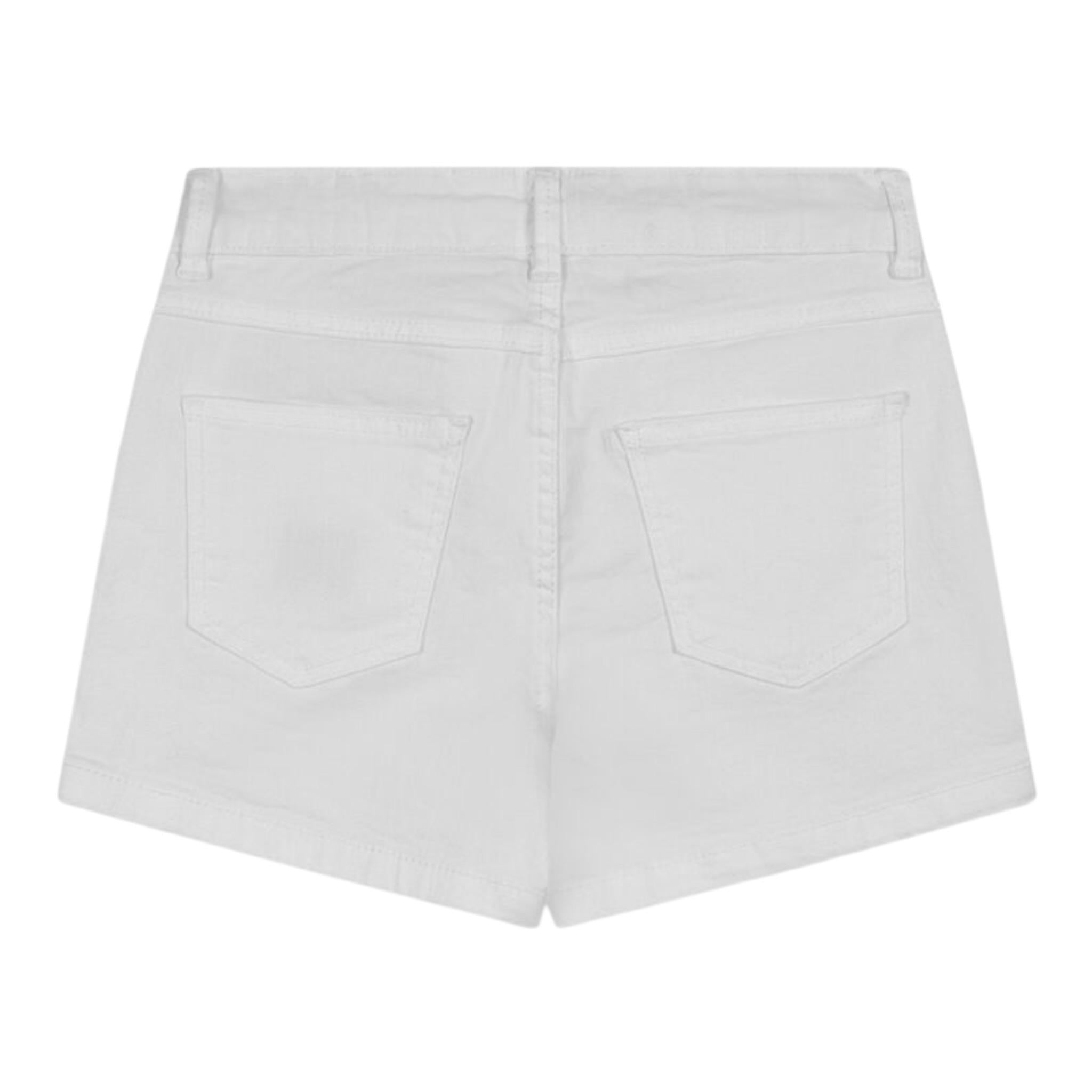Name It Short tinta unita con Girovita Regolabile Bianco per Bambina 13212157 BIANCO NAME IT 
