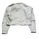 Gaelle Camicia Manica Lunga Tinta Unita con Strass per Bambina 2745CY00360 AVORIO GAELLE 