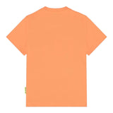 Barrow Kids T-Shirt Girocollo Tinta Unita con Logo per Bambino S5BKJUTH082 ARANCIONE BARROW KIDS 