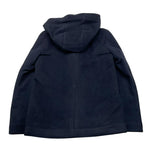 NUPKEET cappotto tinta unita con cappuccio Blu per Bambino 94NK201 BLU NUPKEET 