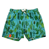 Sun68 Costume Modello Boxer Tinta Unita con Stampa per Bambino H19316 VERDE ACQUA SUN68 