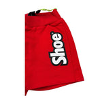 Shoe Bermuda Felpa tinta unita con Logo Rosso per Neonato SIMONB1020 ROSSO SHOE 