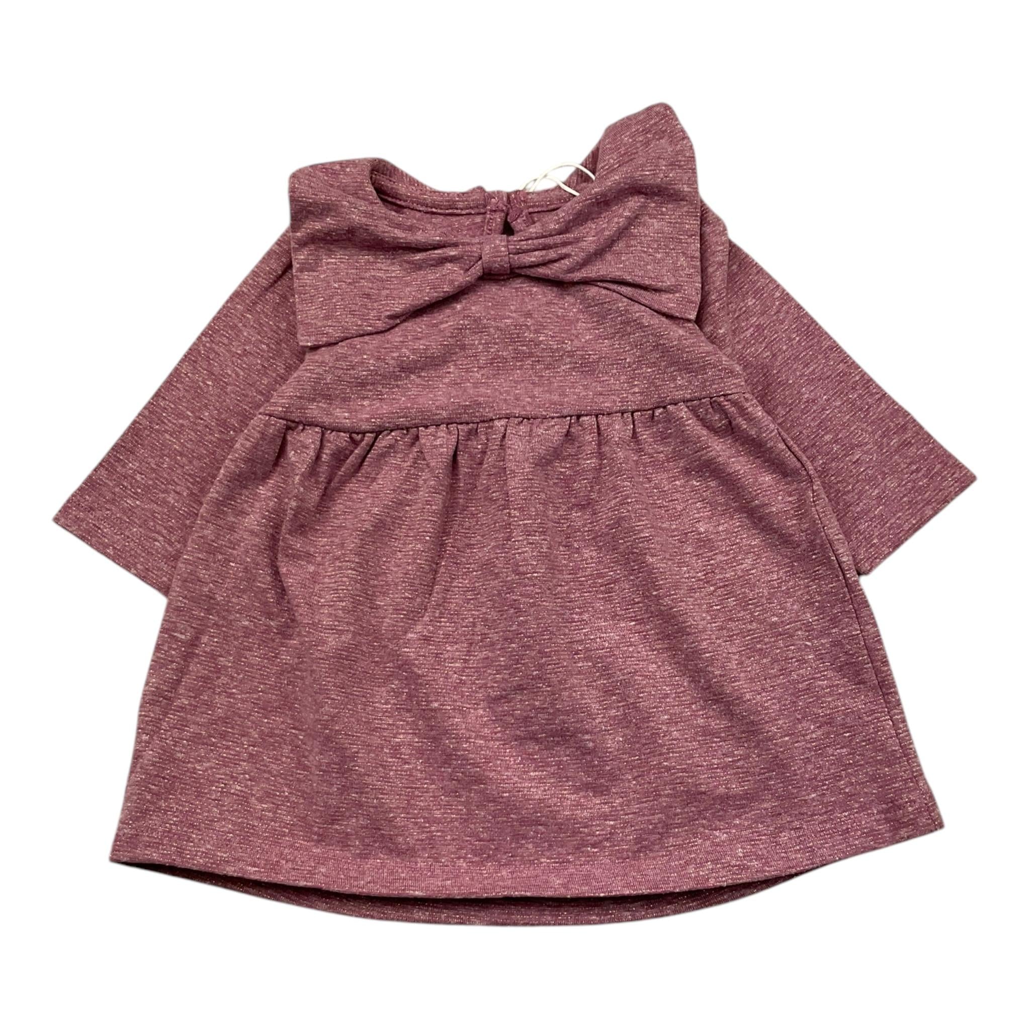 NAME.IT abito manica lunga tinta unita con colletto Rosa per Neonata 13236106 ROSA NAME.IT 