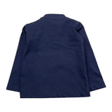 TRUSSARDI shirt girocollo tinta unita con stampa Blu per Neonato TIA25017TS BLU TRUSSARDI 