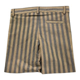 LITTLE BEAR bermuda tinta unita con fantasia a righe Beige per Bambino 7219J BEIGE LITTLE BEAR 
